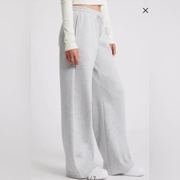 BP Light Gray Sweatpants Size Medium - Picture 2 of 6